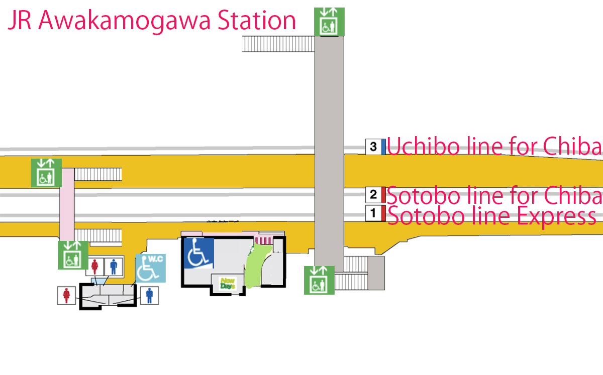 jrstation  awakamogawa